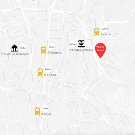 Apartment Olaias Park Flat Lissabon